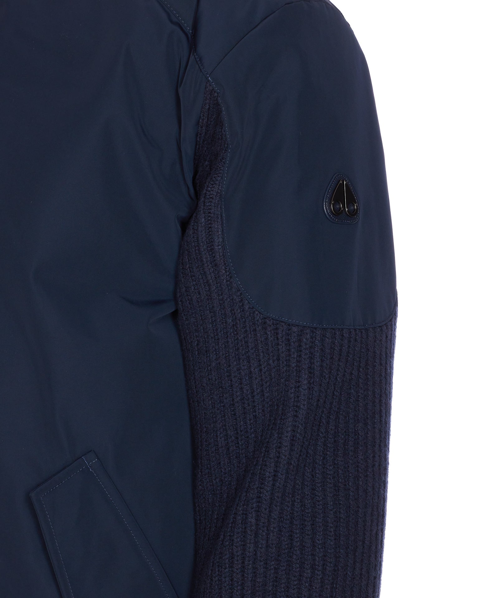 Moose Knuckles Jackets Blue Wool