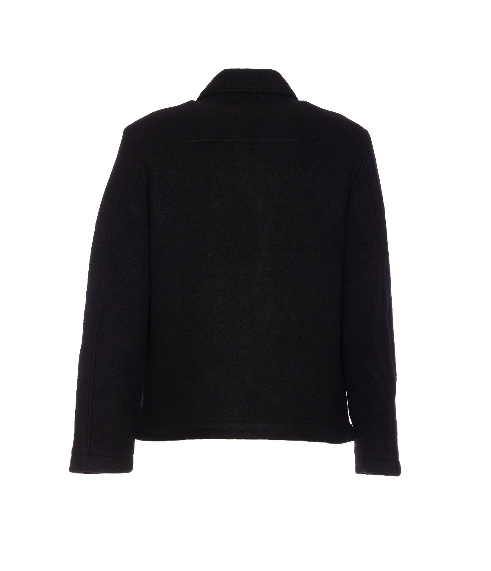 Nn.07 Jackets Black Wool
