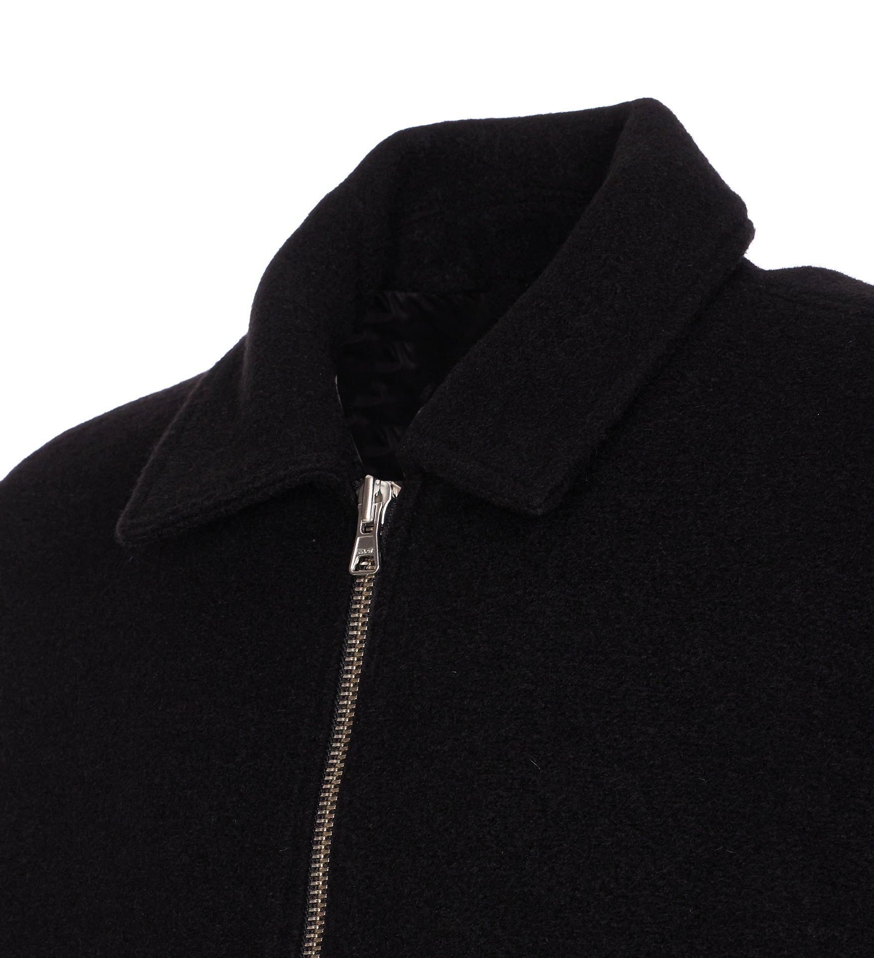 Nn.07 Jackets Black Wool