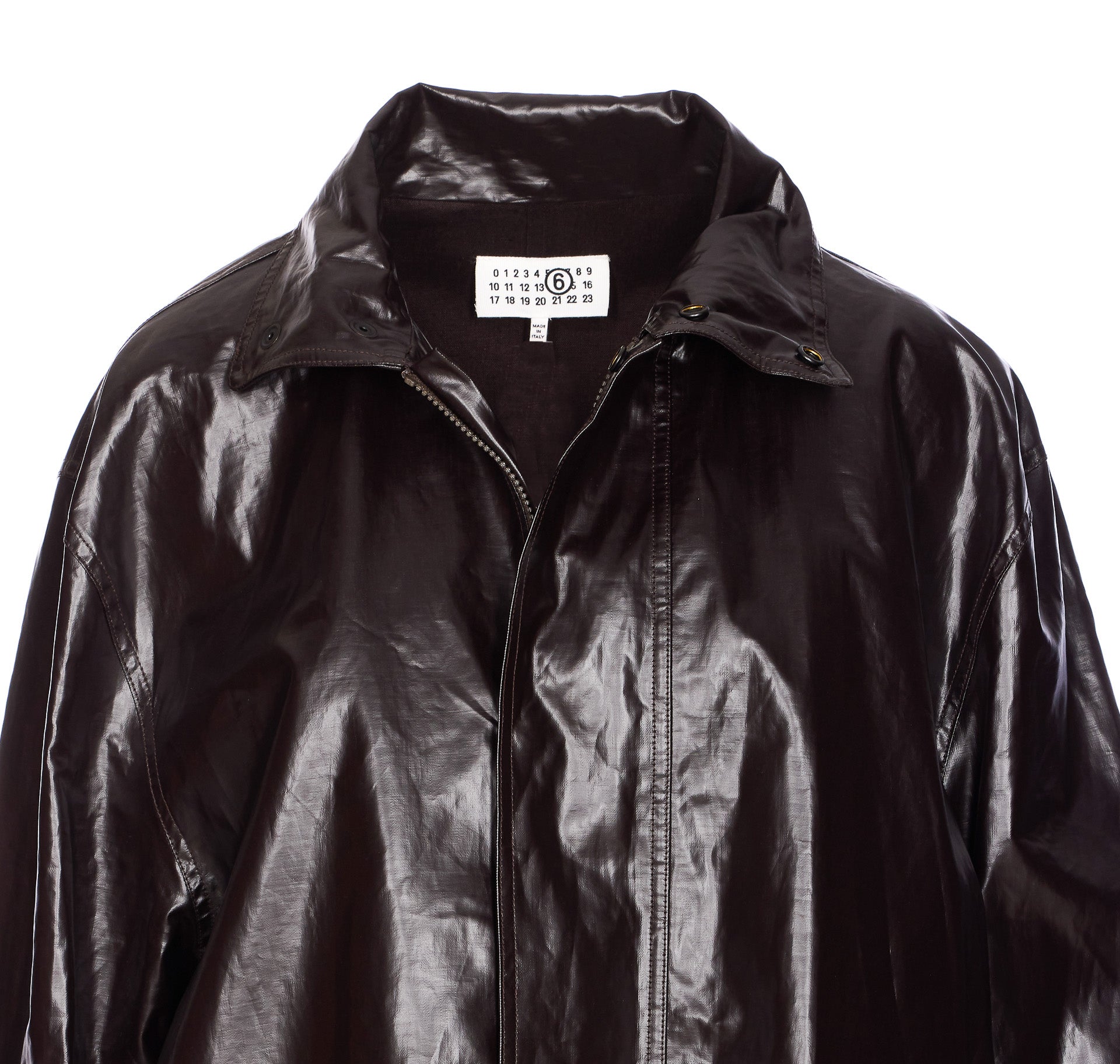 Mm6 Maison Margiela Jackets Brown Linen