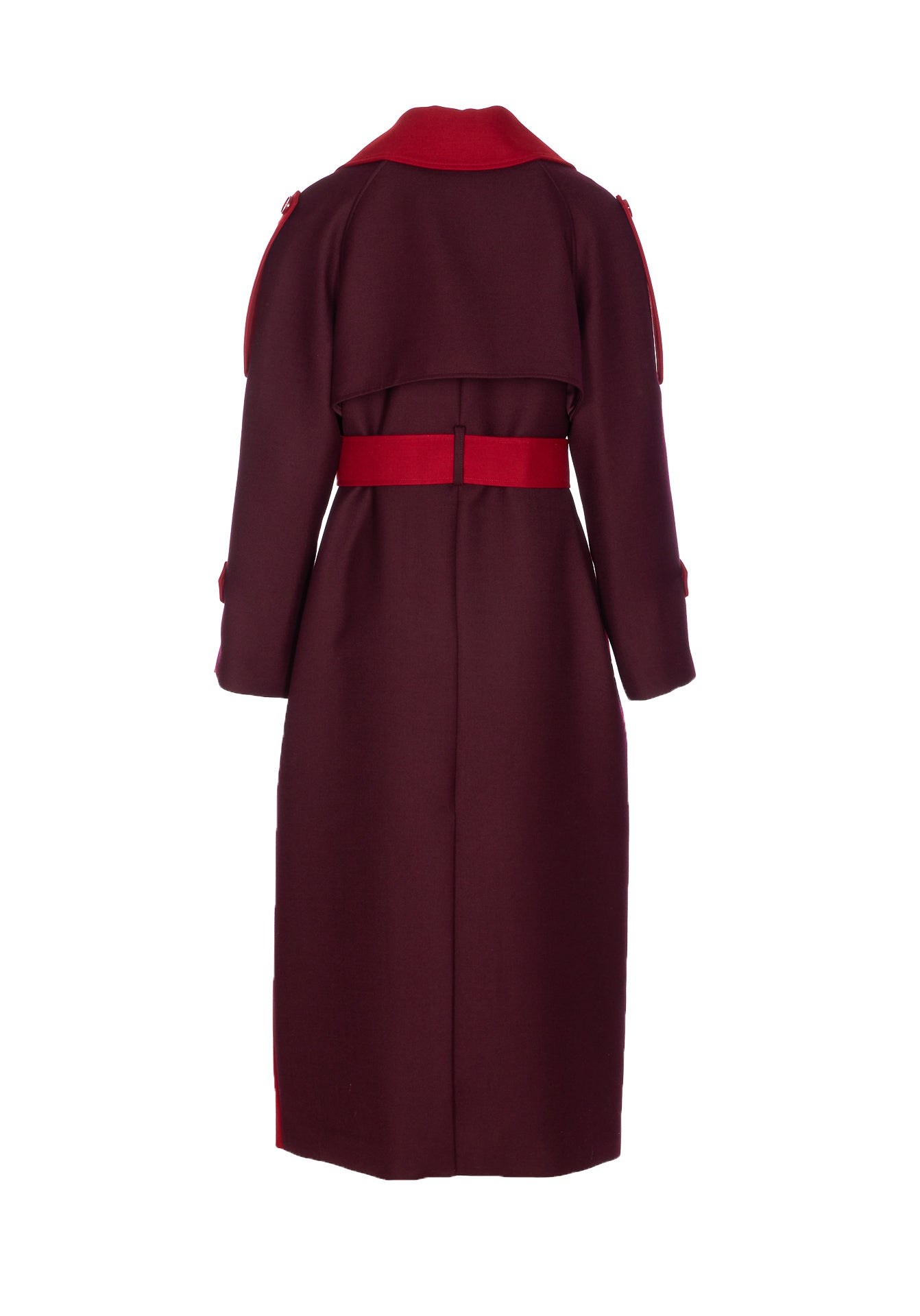 Patrizia Pepe Coats Red Polyester