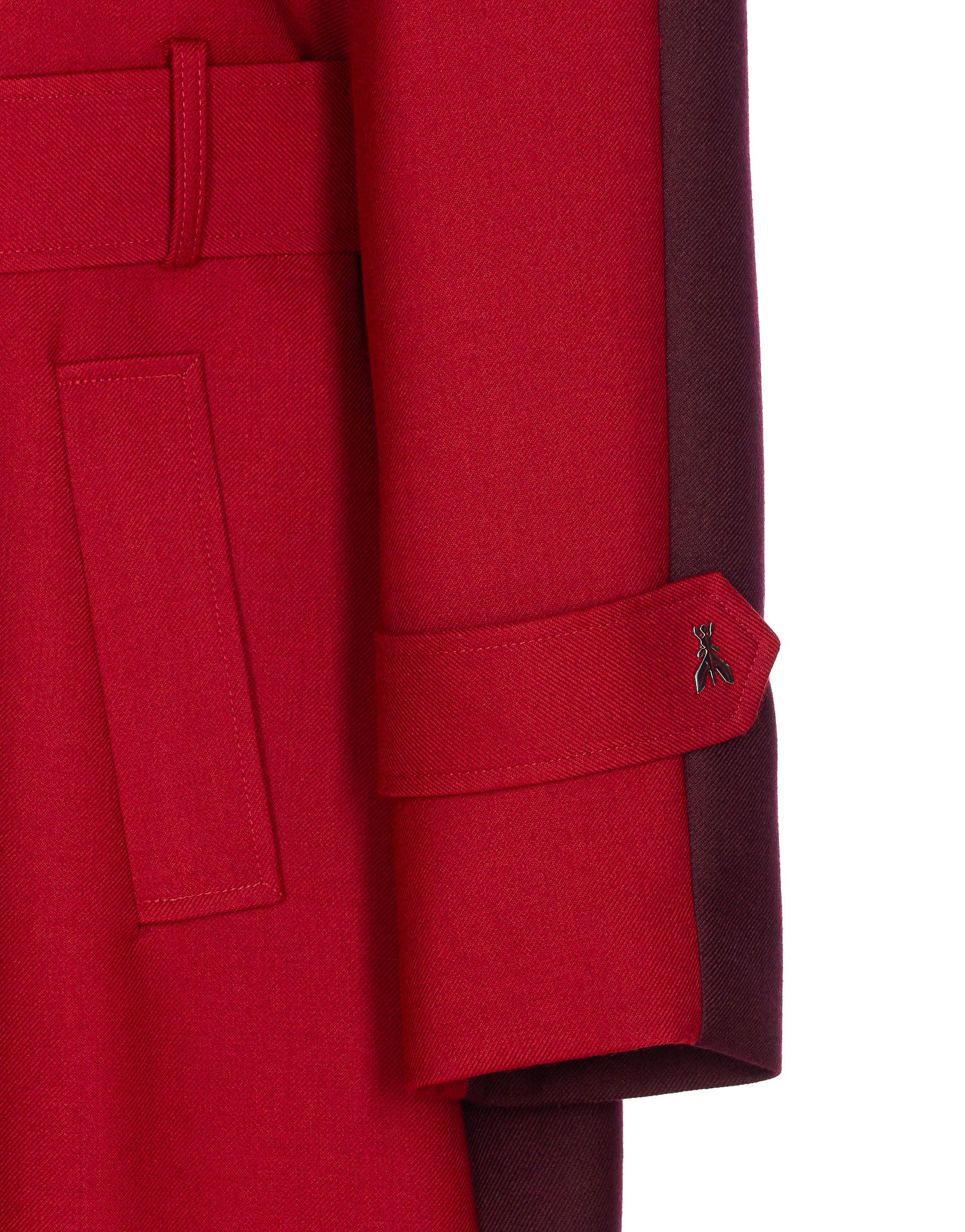 Patrizia Pepe Coats Red Polyester
