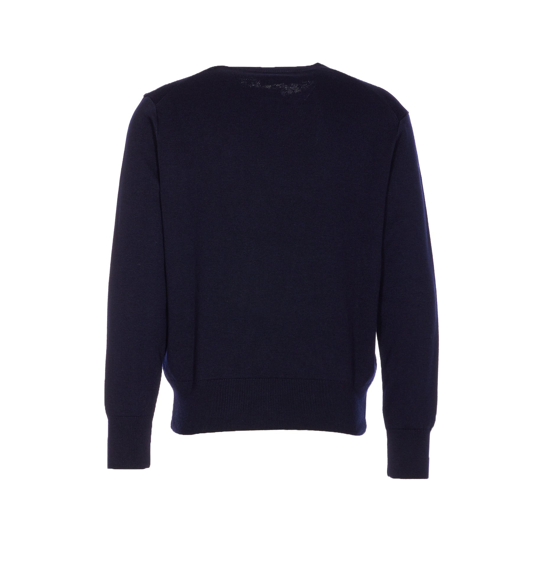 Ami Alexandre Matiussi Sweaters Blue Merino Wool