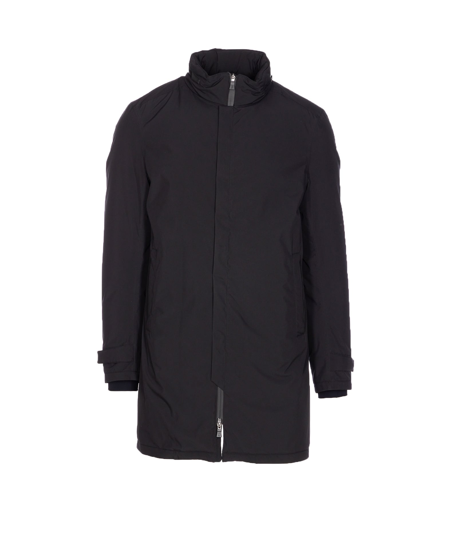 Herno Coats Black Polyester