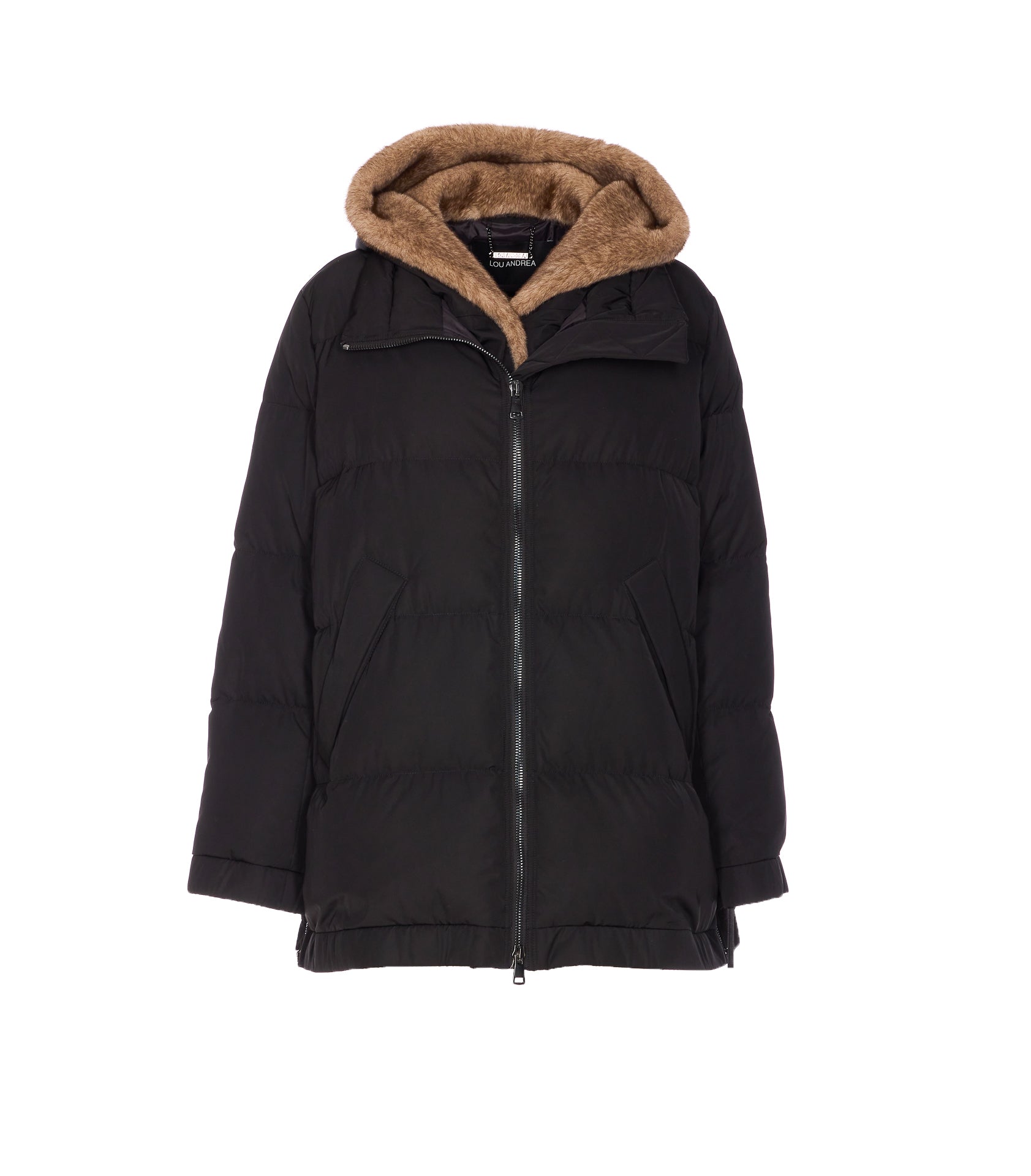 Lou Andrea Coats Black Polyester