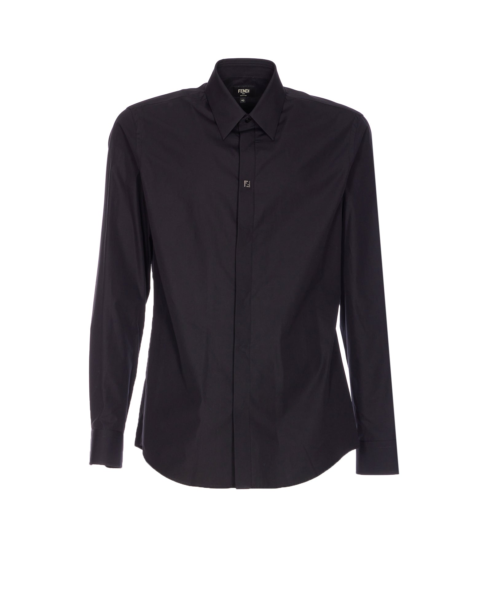 Fendi Shirts Black Cotton
