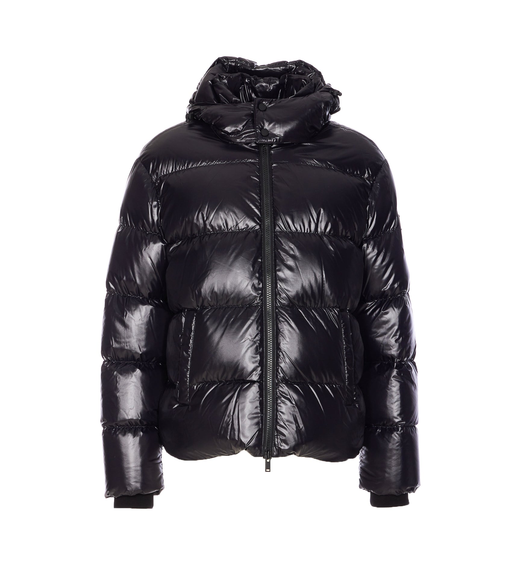 Moose Knuckles Coats Black Nylon