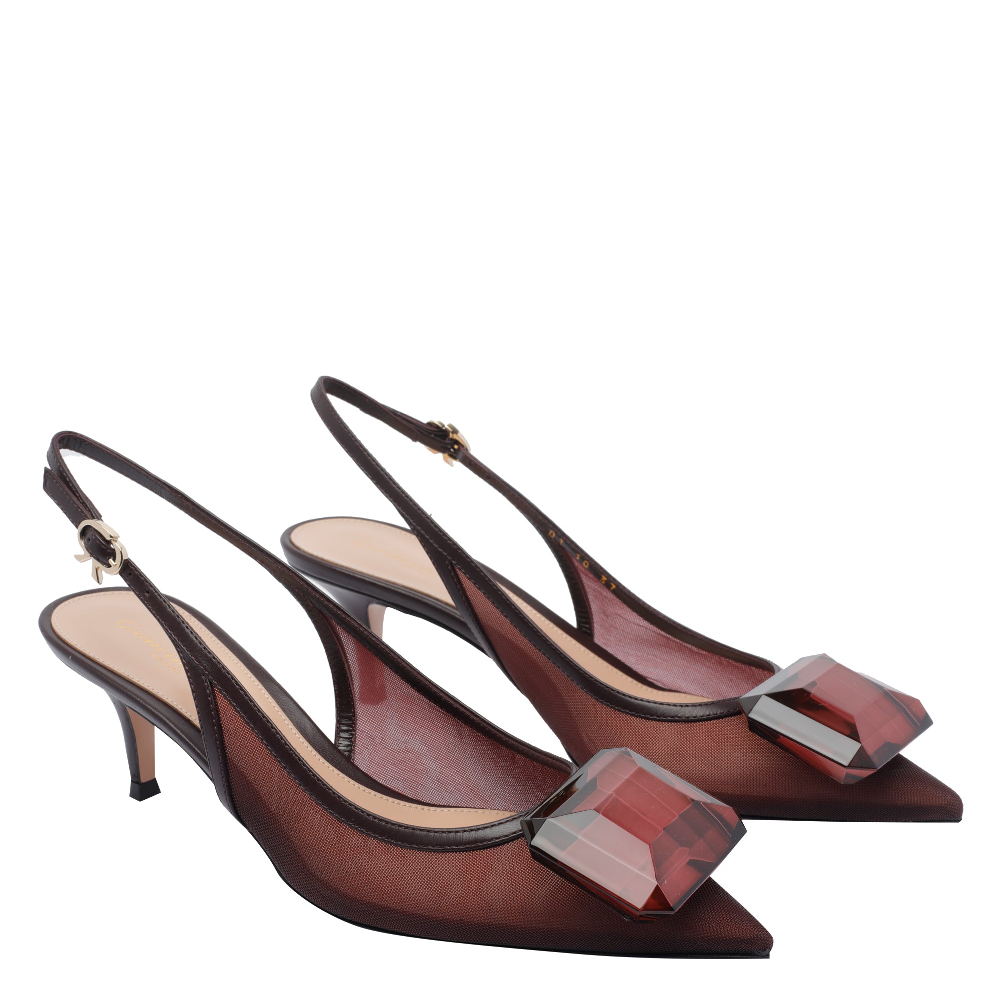 Gianvito Rossi With Heel Red
