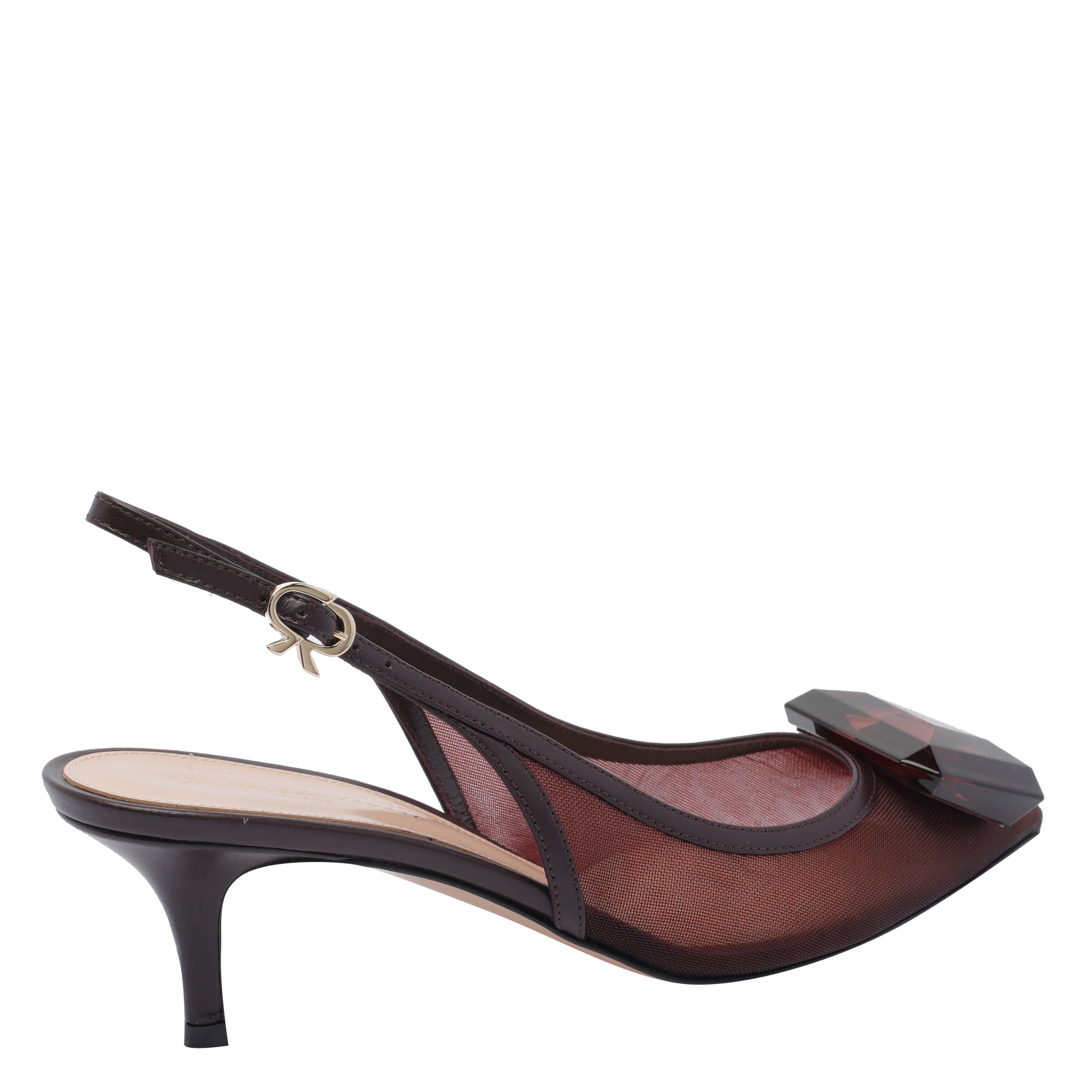 Gianvito Rossi With Heel Red