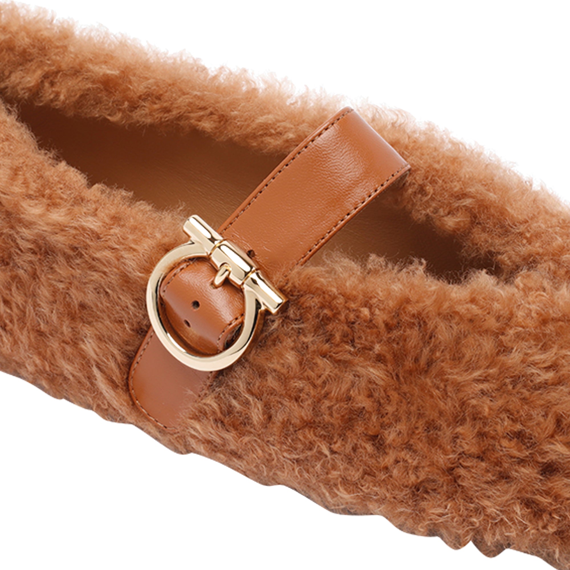 Ferragamo Flat Shoes Brown