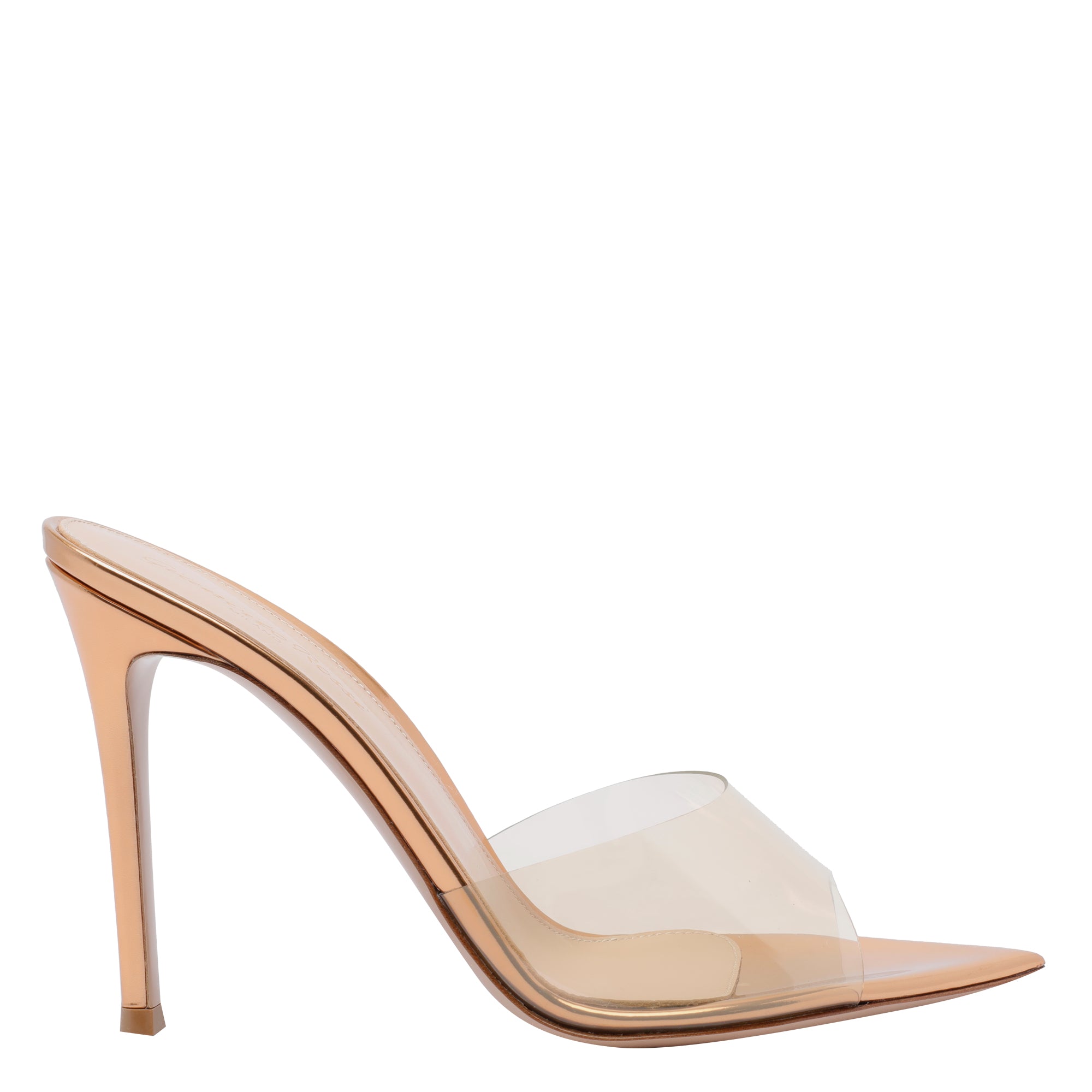 Gianvito Rossi Sandals Brown Leather Rubber