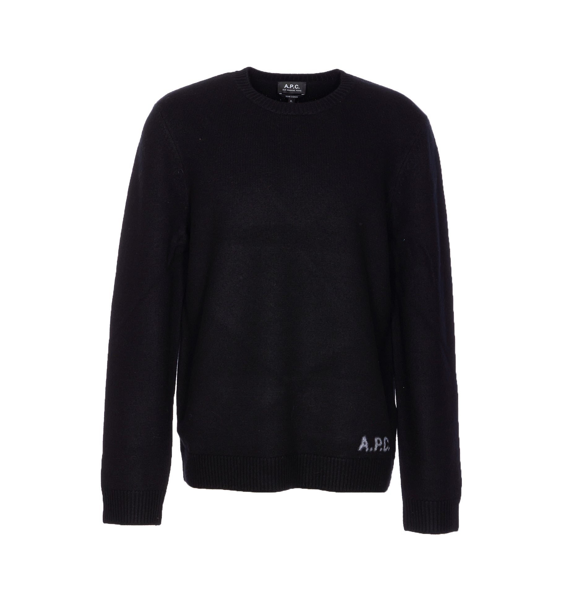 A.p.c. Sweaters Black Virgin Wool