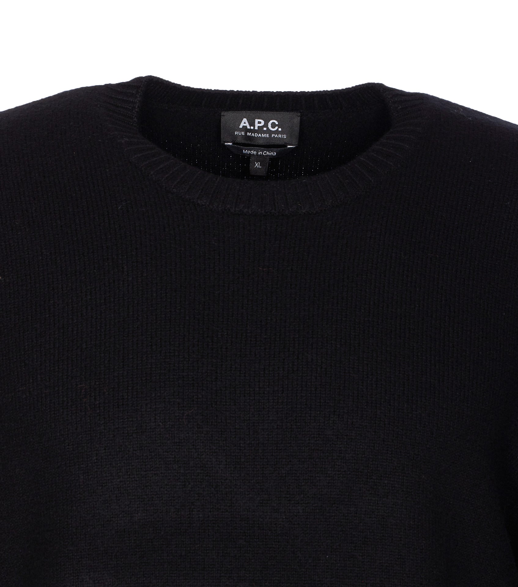 A.p.c. Sweaters Black Virgin Wool