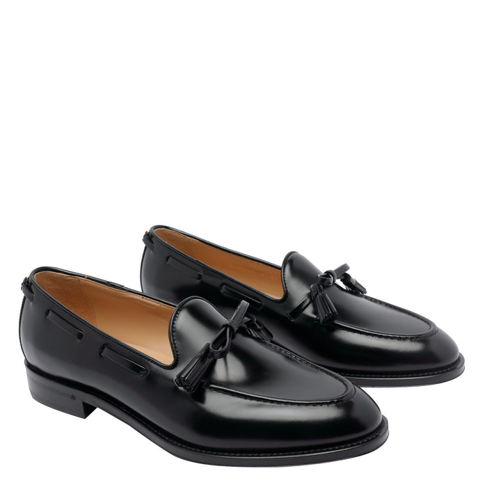 Valentino Garavani Flat shoes Black Calf Leather/leather Sole
