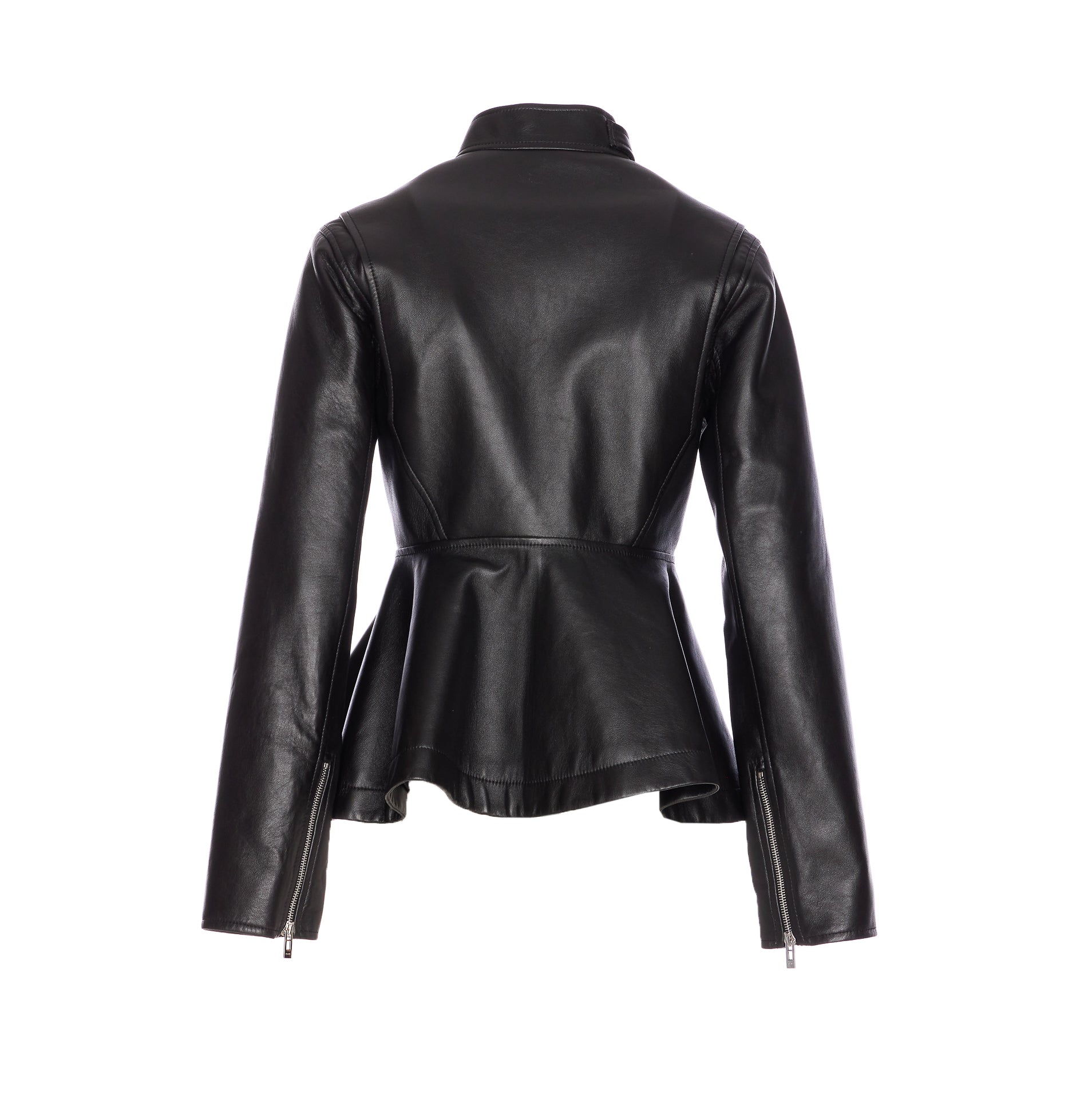 Alaia Jackets Black Lambskin
