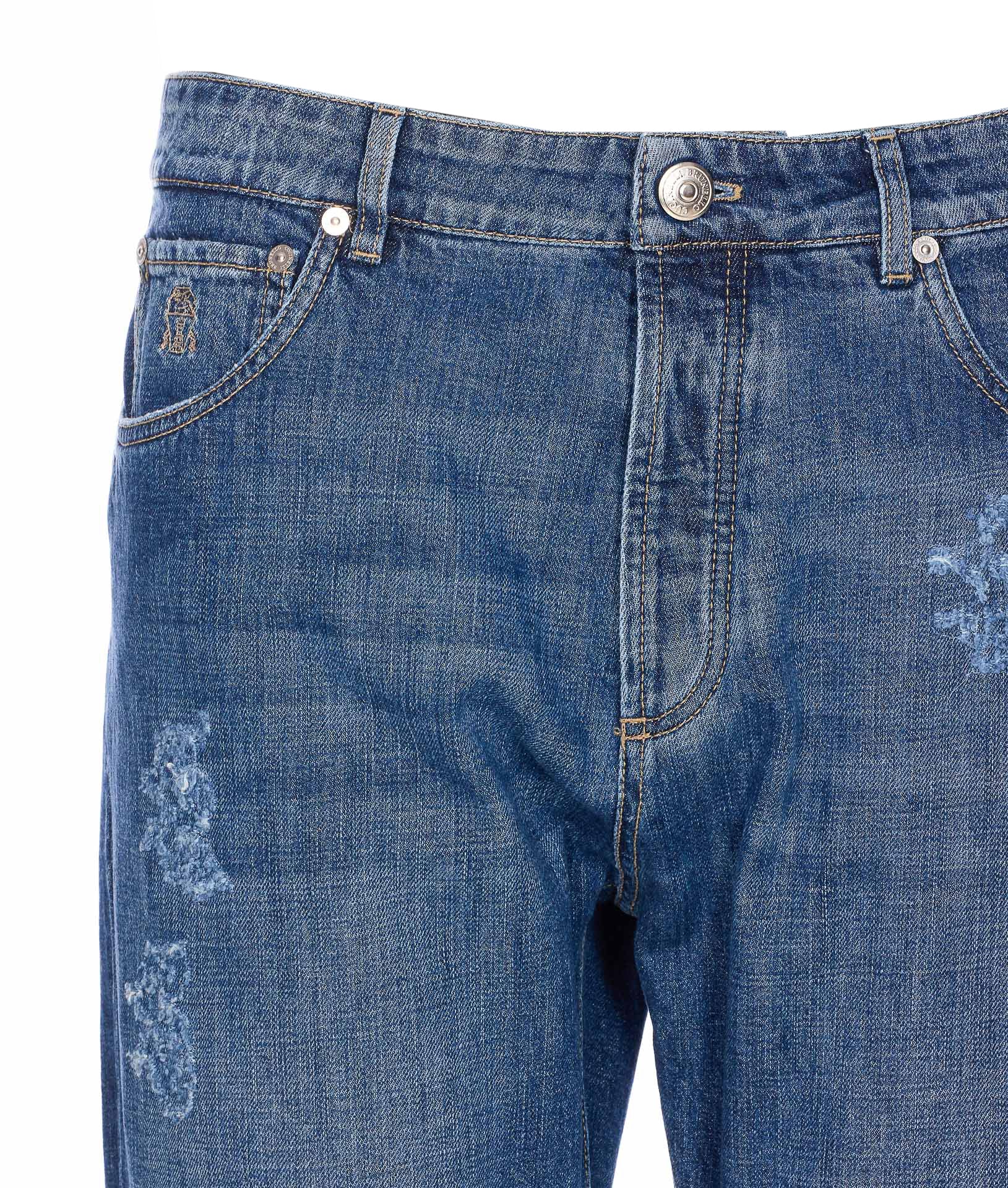 Brunello Cucinelli Jeans Blue Cotton