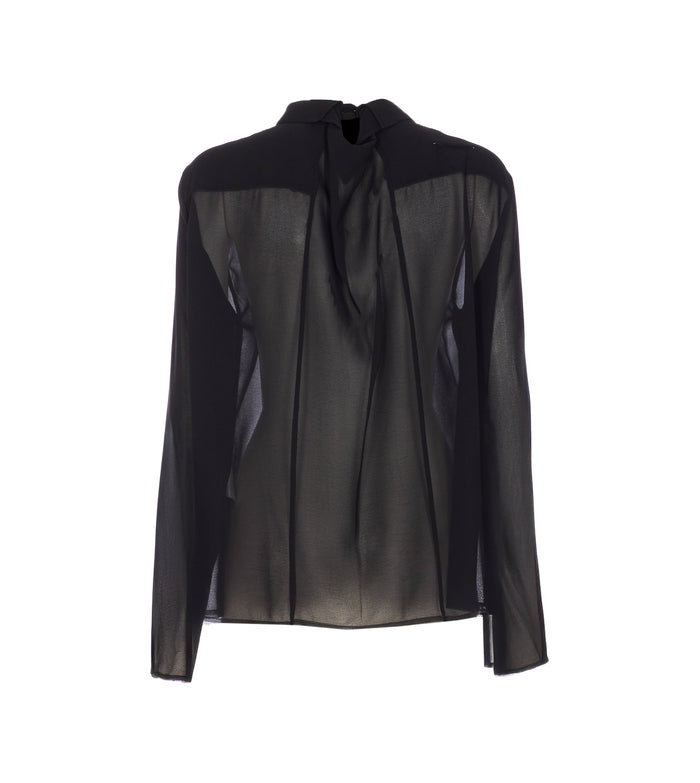 MM6 Maison Margiela Shirts Black Polyester