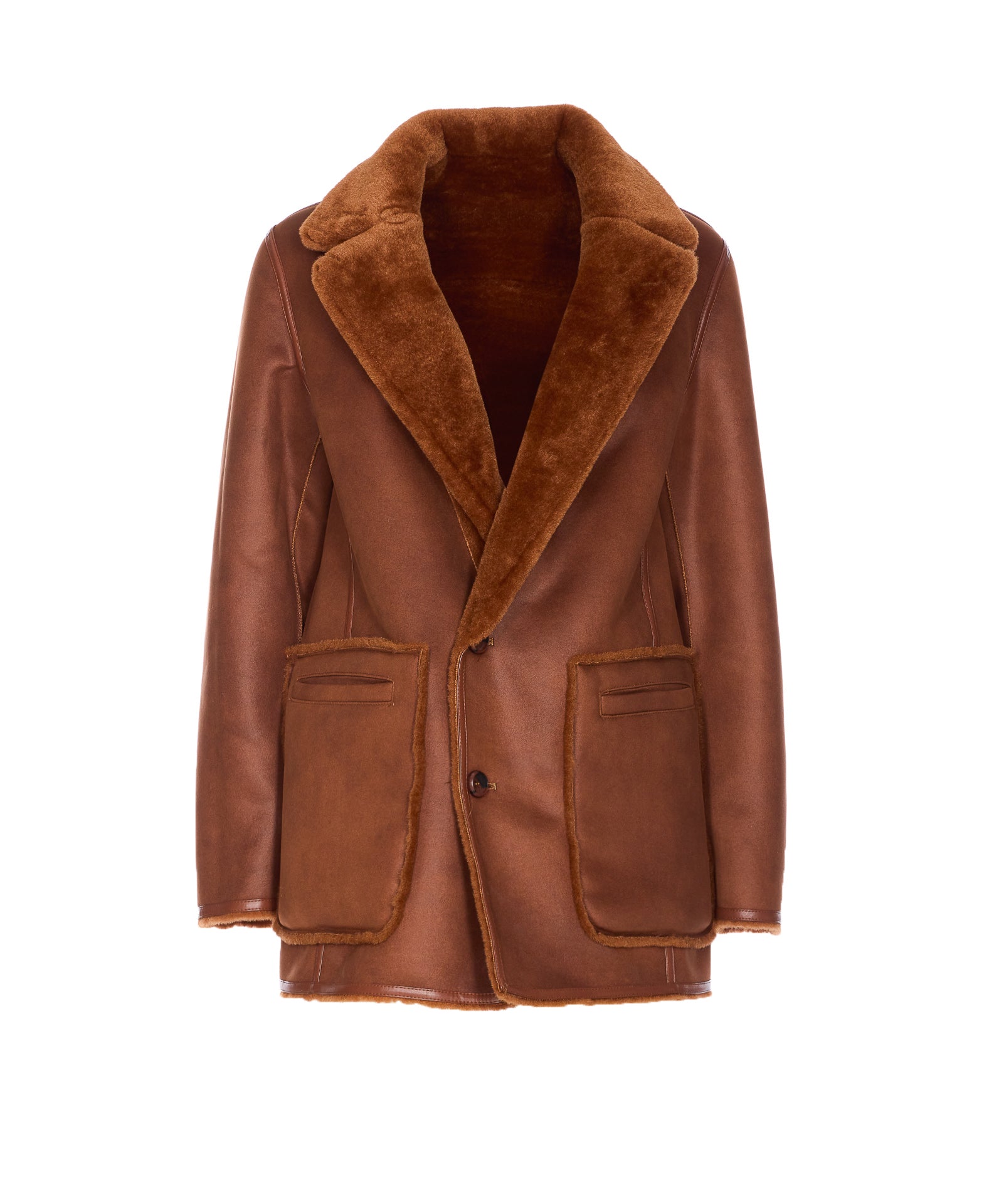 Urbancode Coats Brown Polyester
