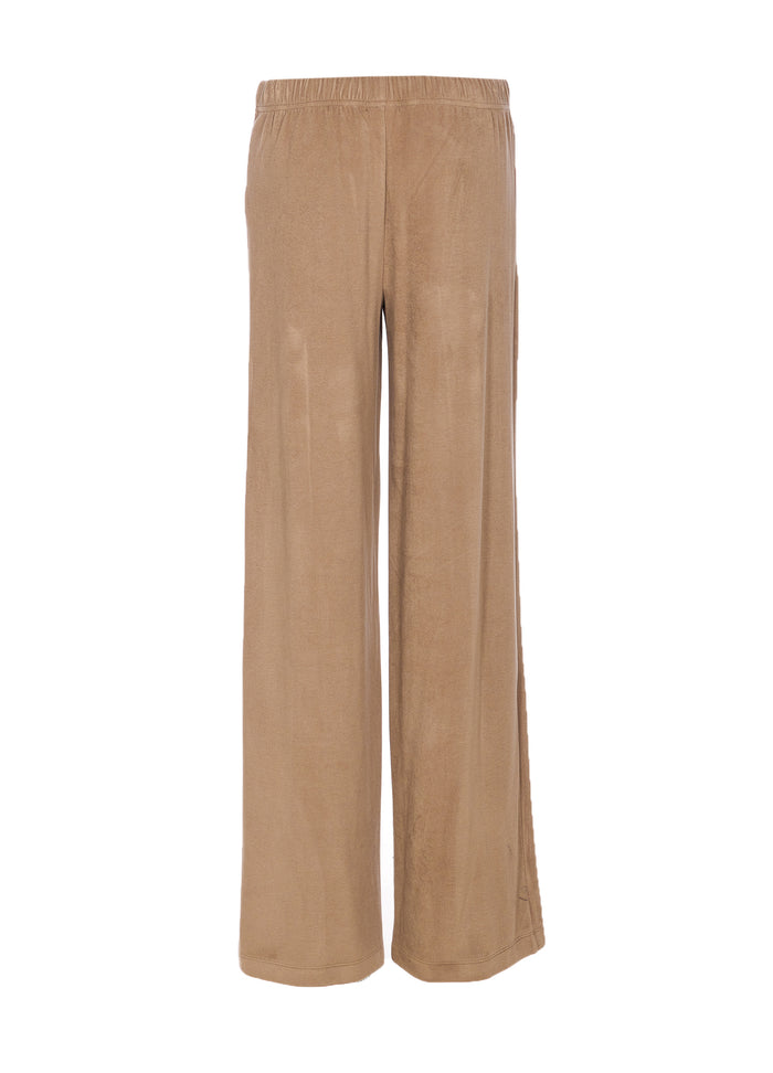 Eleh Trousers Beige Acrylic