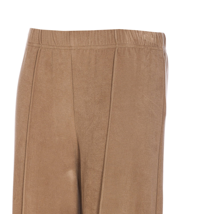 Eleh Trousers Beige Acrylic
