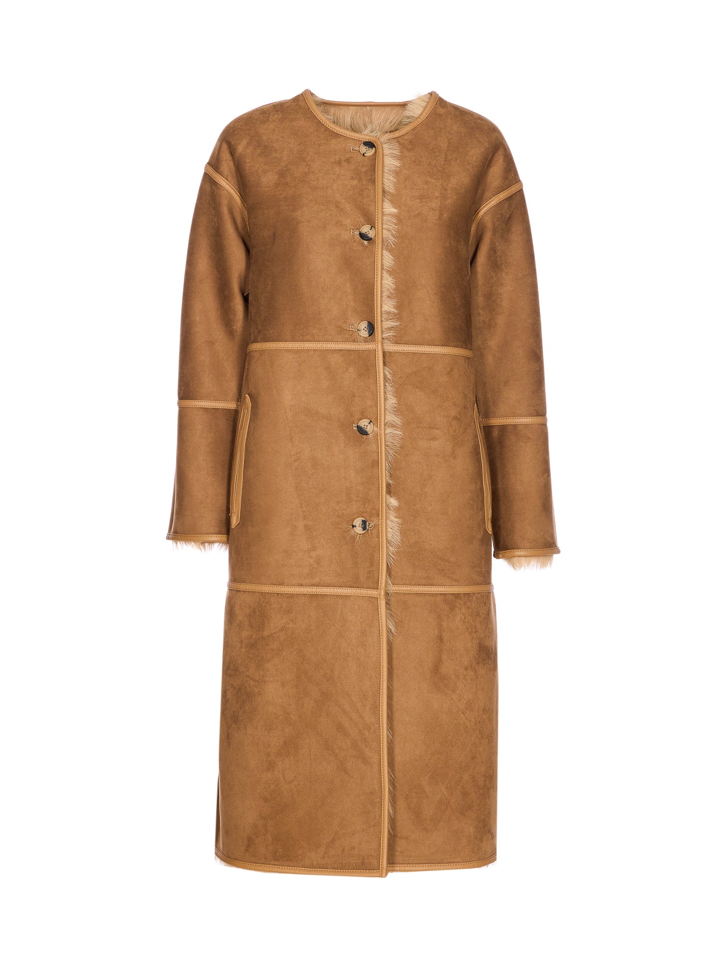 Urbancode Coats Beige Polyester
