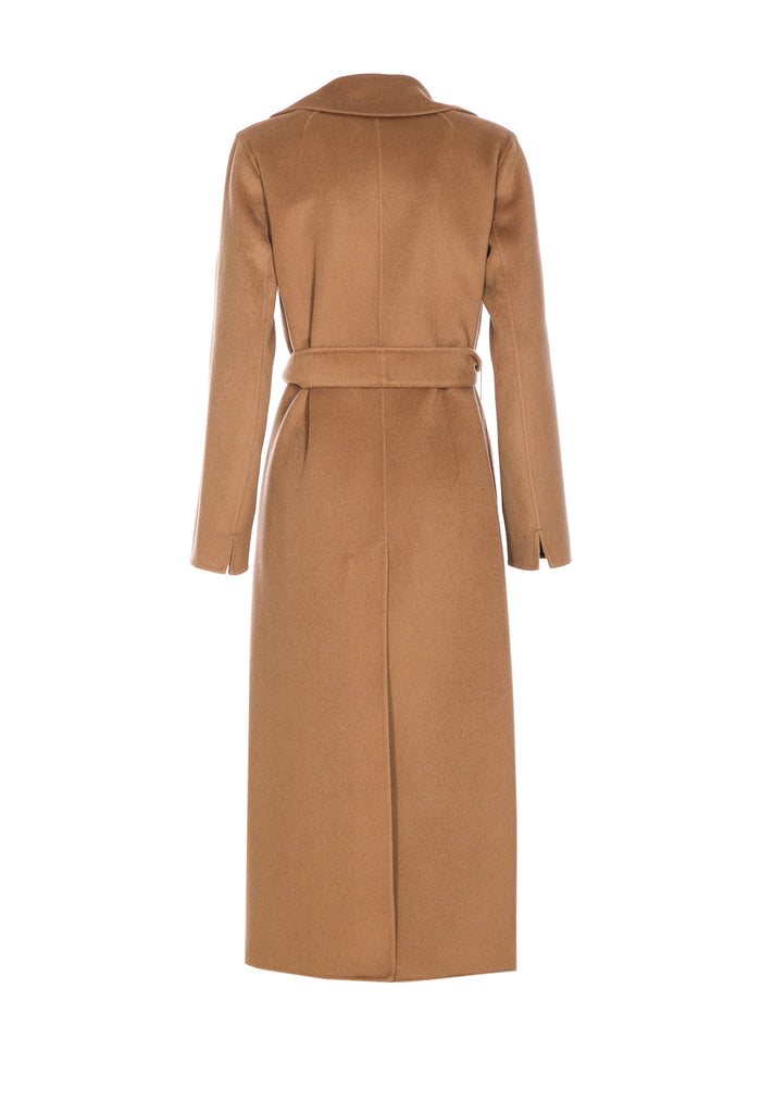 S Max Mara Coats Brown Virgin Wool