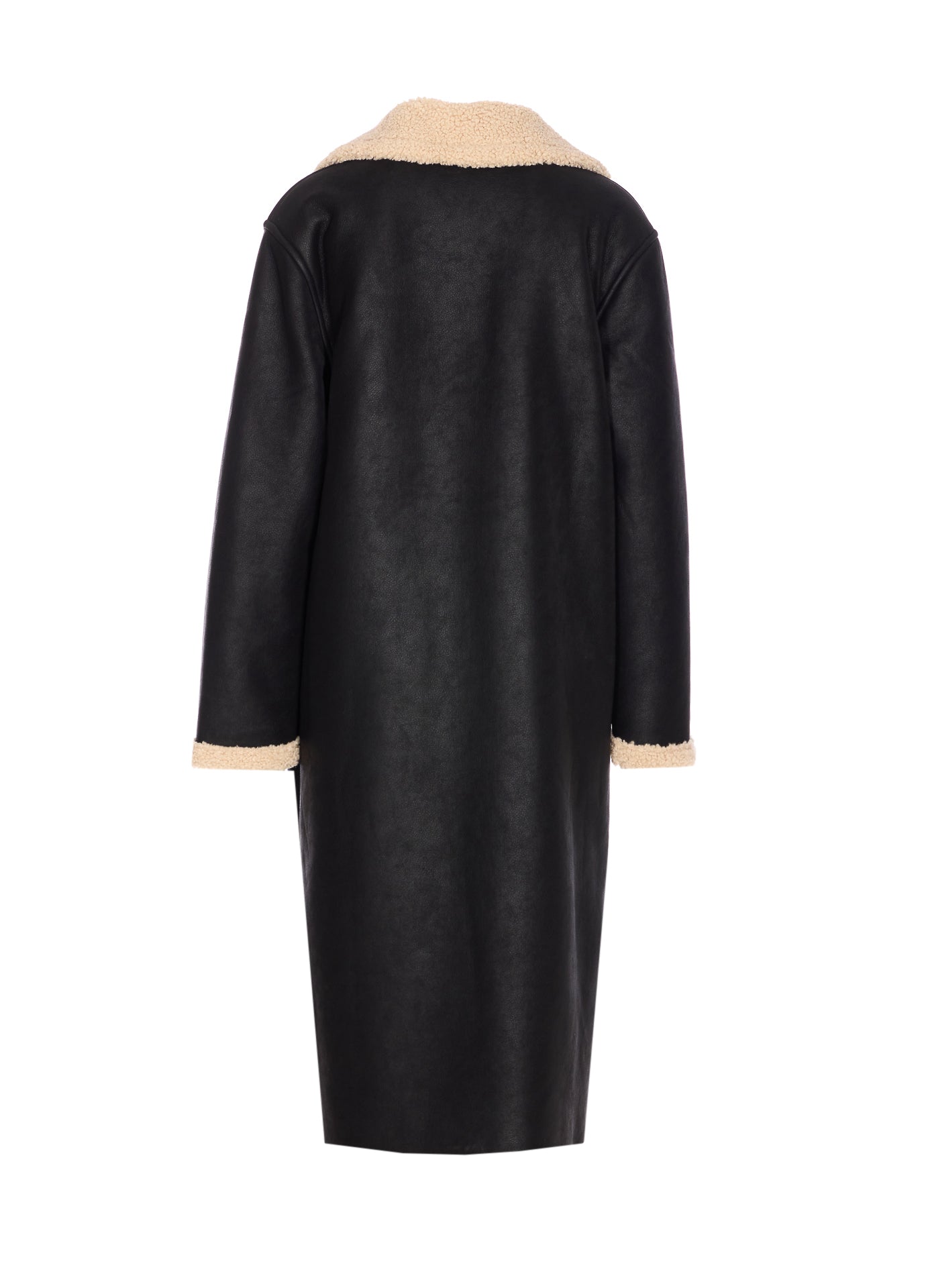 Eleh Coats Black Polyester