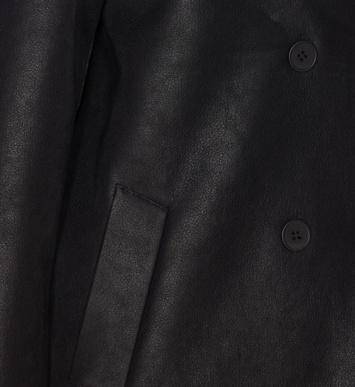 Eleh Coats Black Polyester