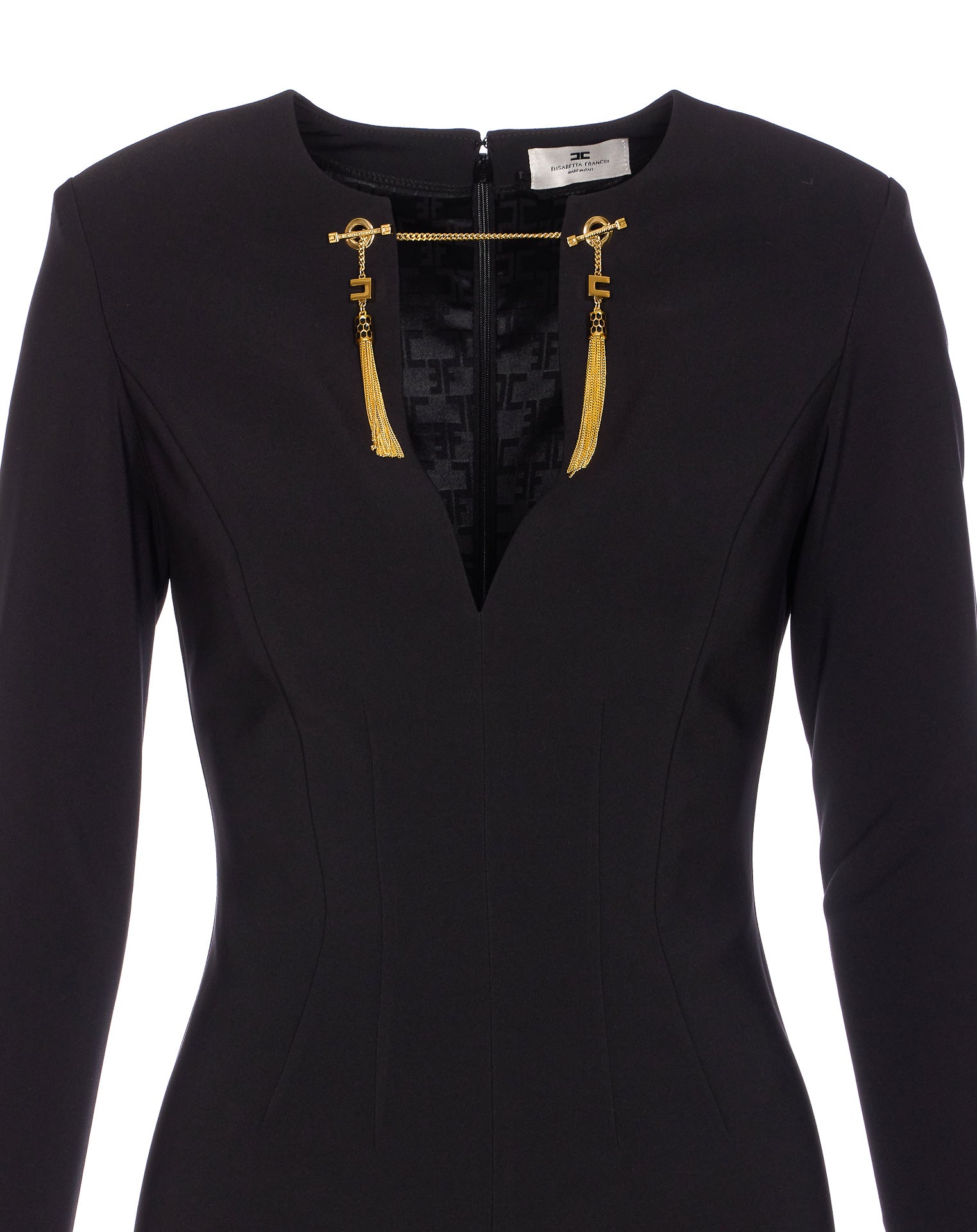 Elisabetta Franchi Dresses Black Polyester