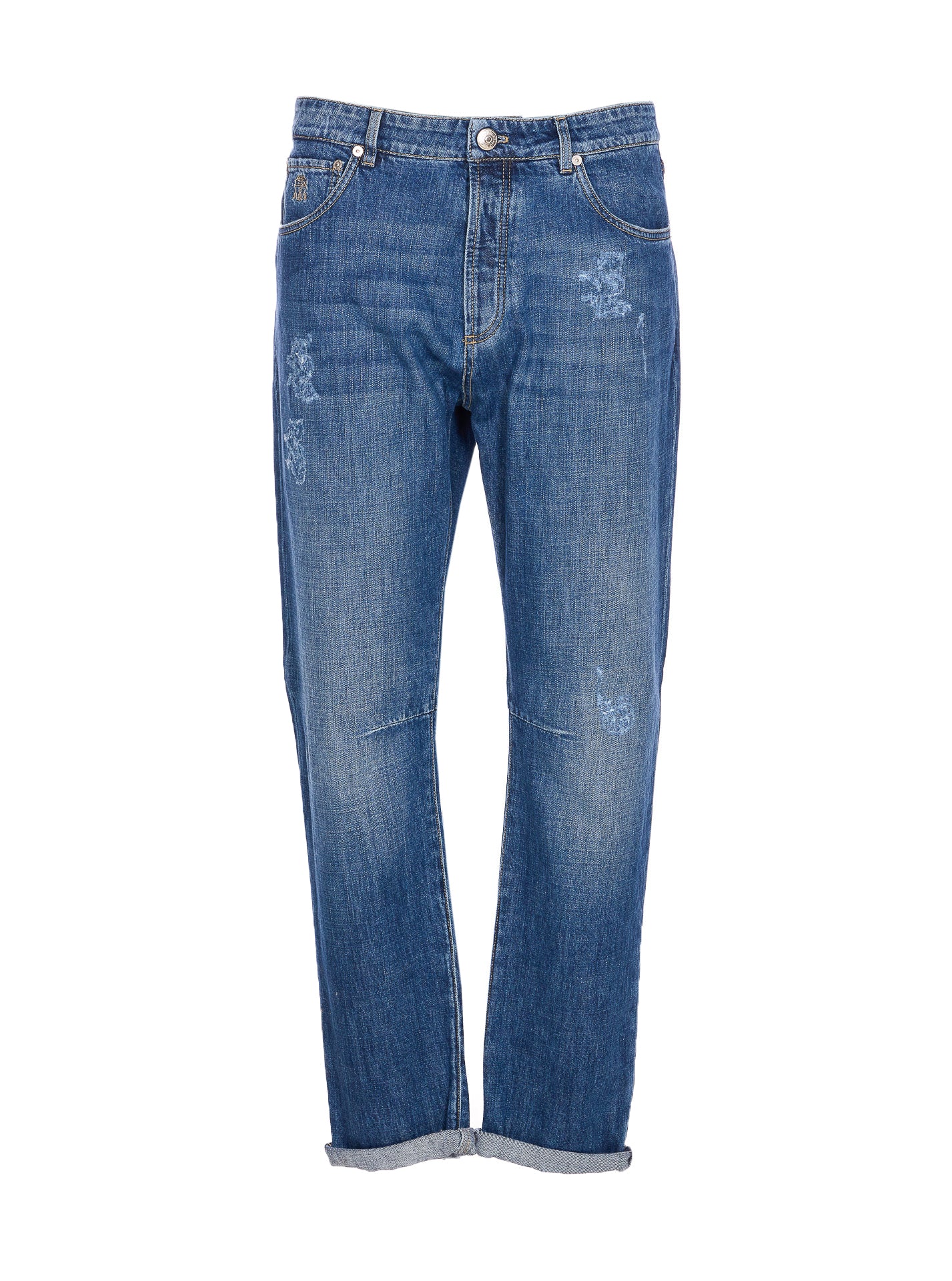 Brunello Cucinelli Jeans Blue Cotton