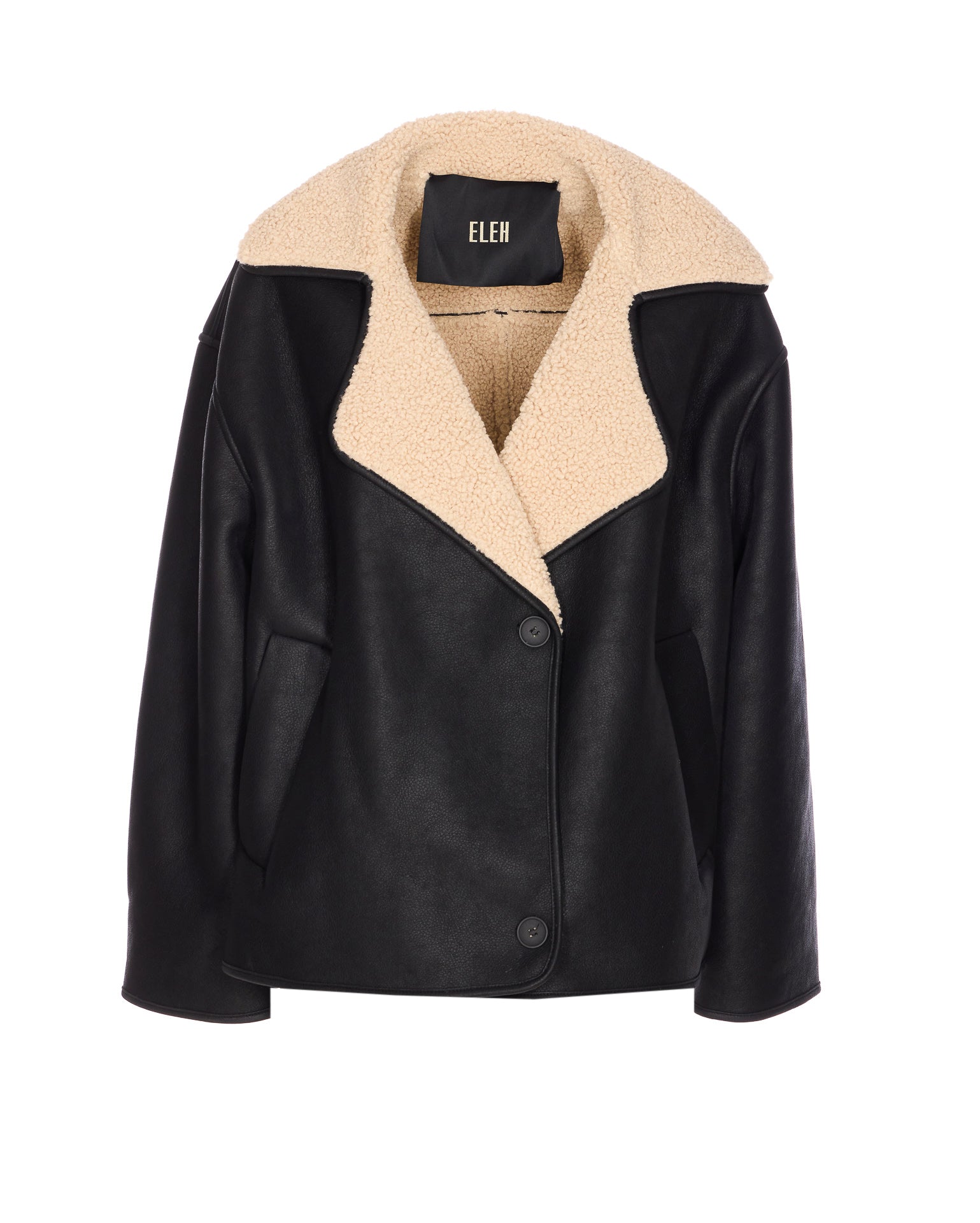 Eleh Jackets Black Polyester