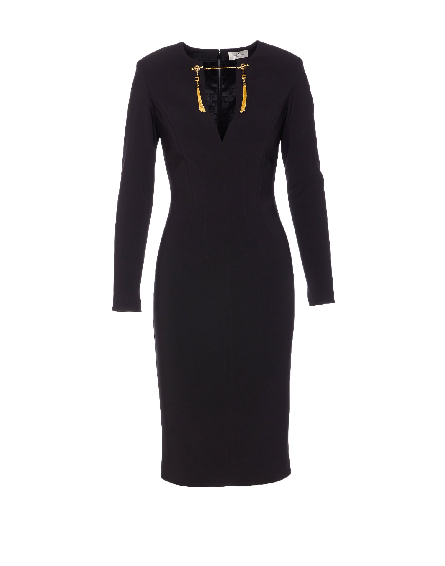 Elisabetta Franchi Dresses Black Polyester
