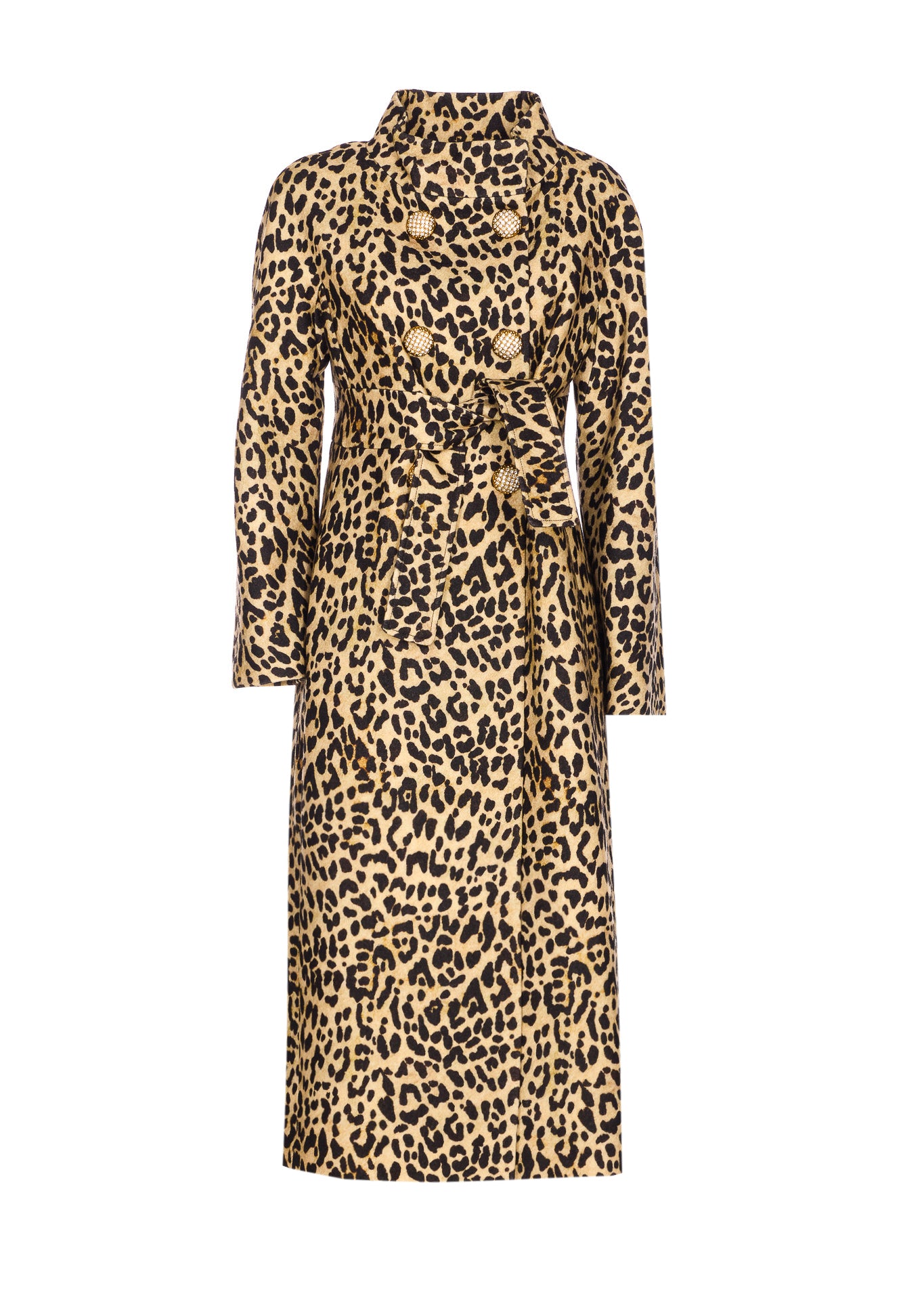 Valentino Garavani Coats Brown Wool