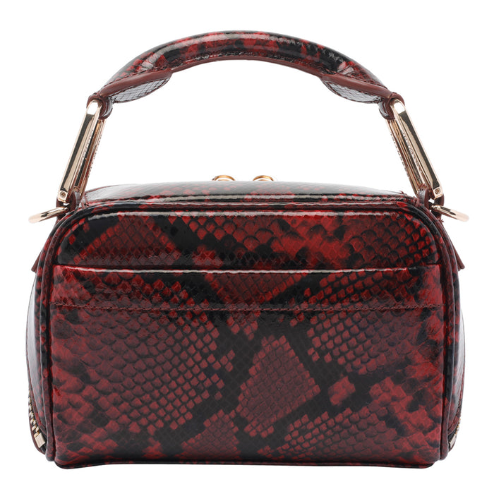 Essentiel Antwerp Bags Red Calf Leather