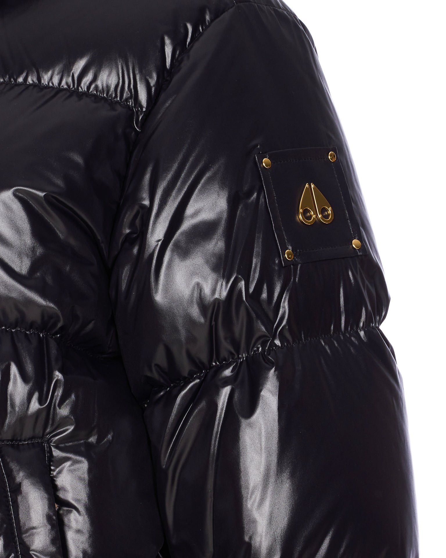 Moose Knuckles Coats Black Nylon