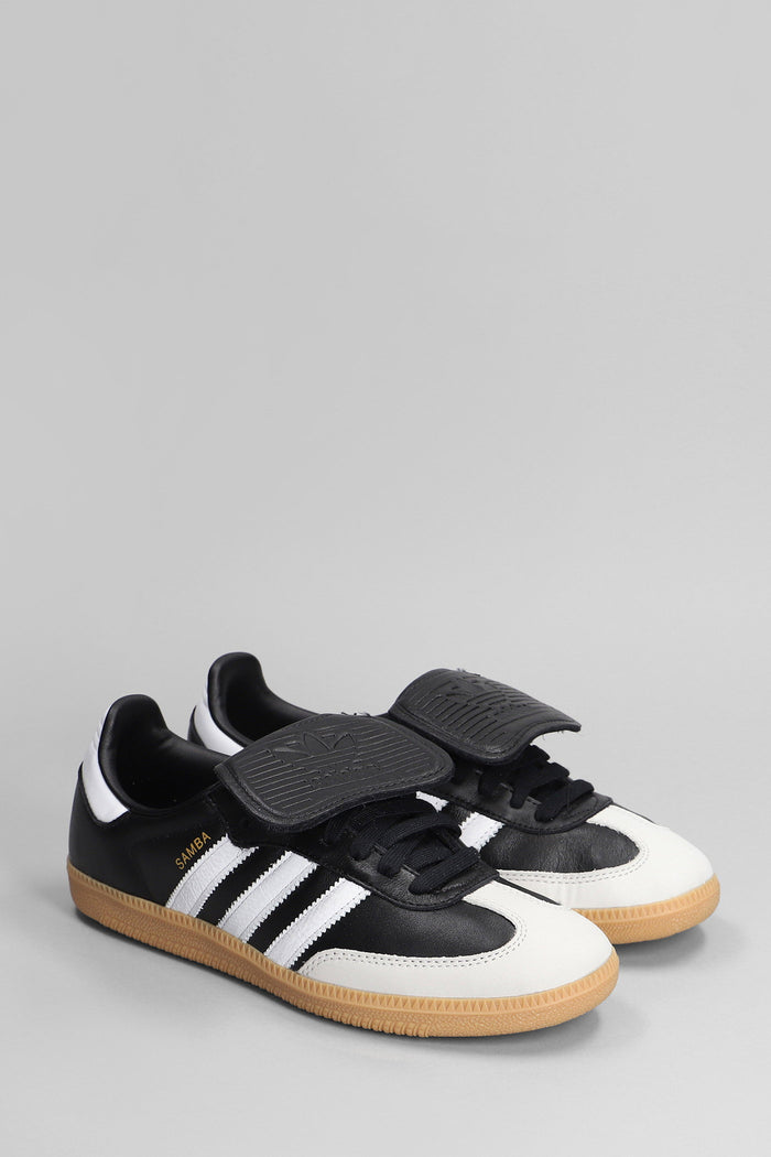 Samba Lt Sneakers in black leather Scarpe