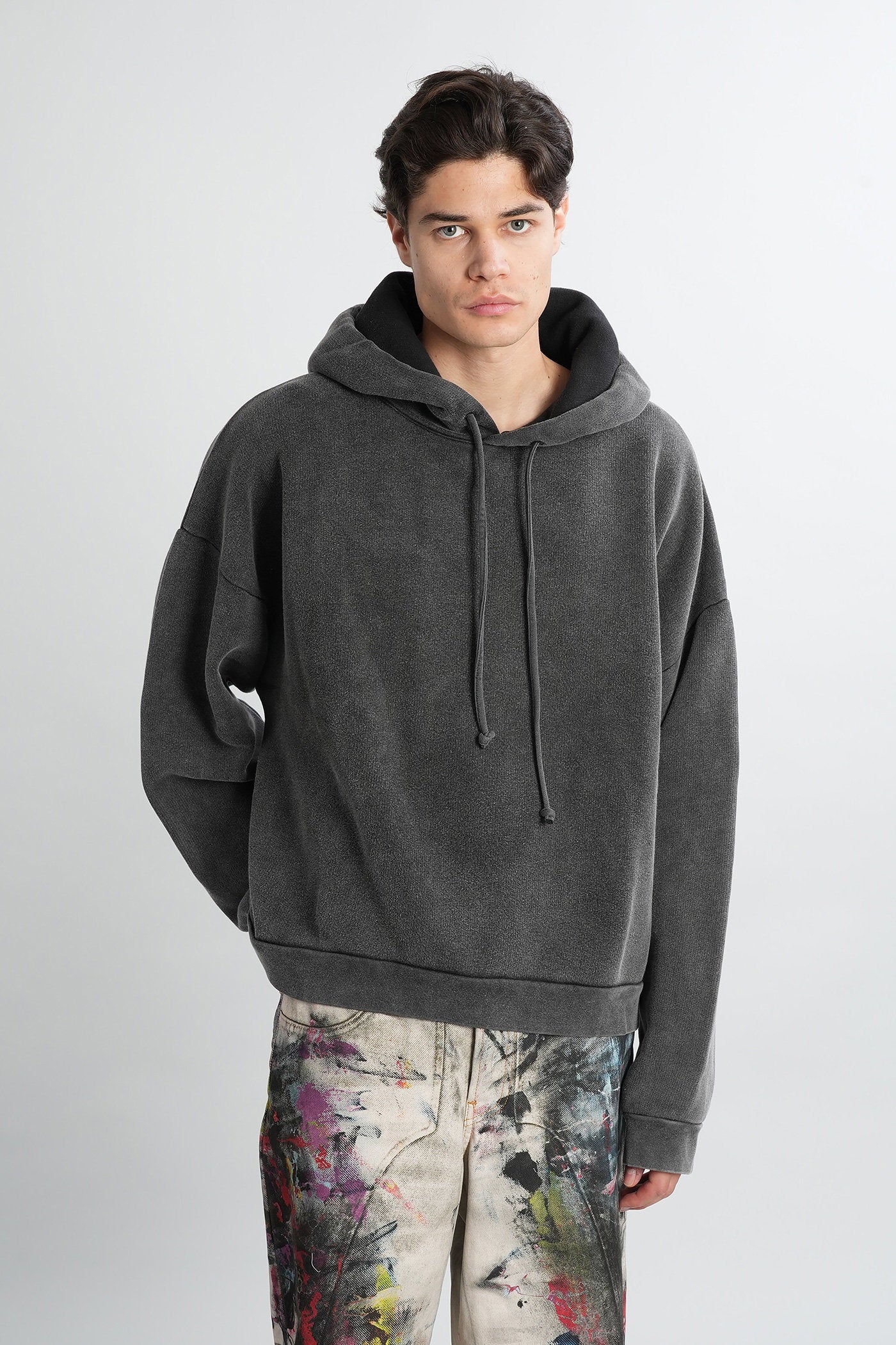 Sweatshirt In Grey Cotton Abbigliamento