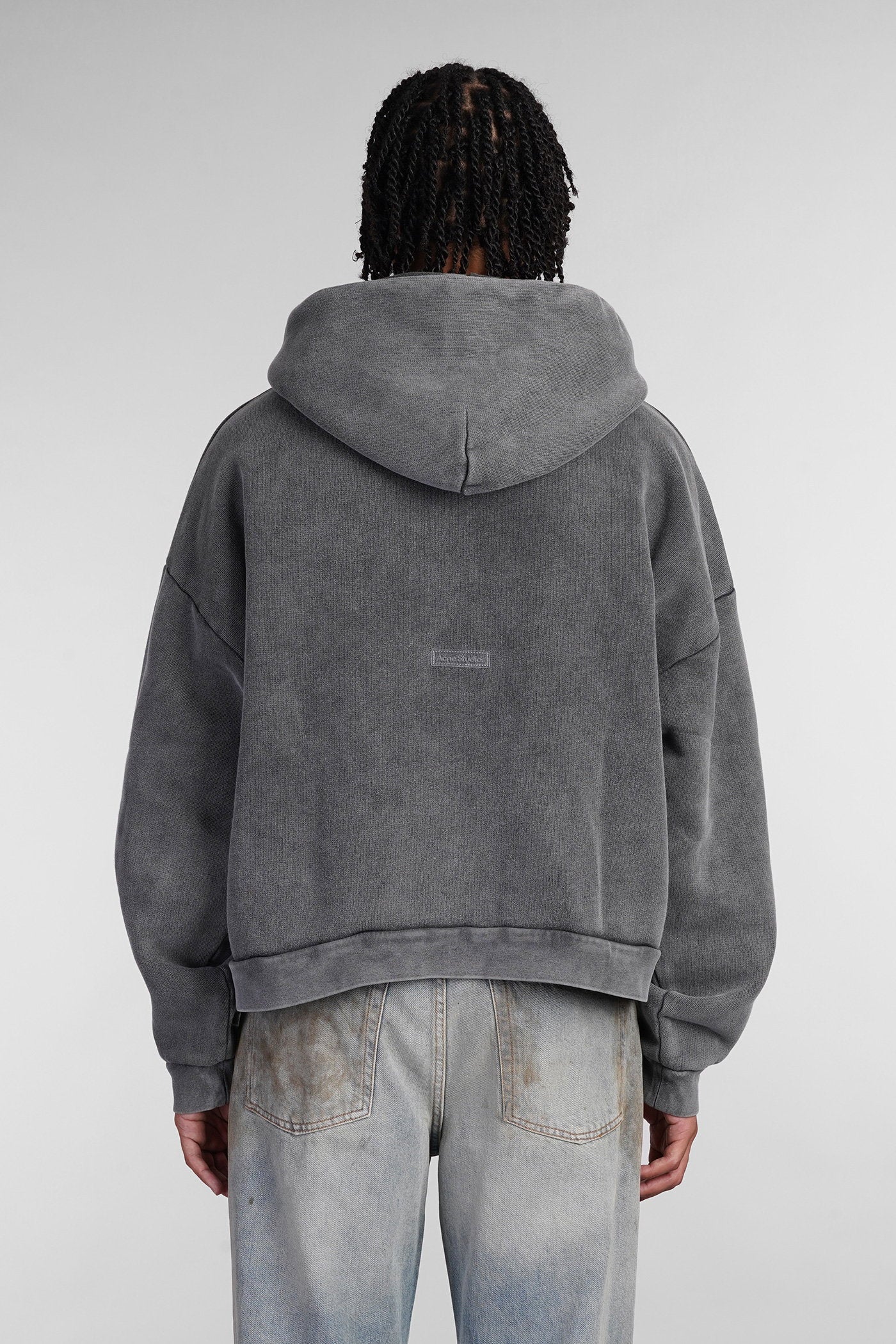Sweatshirt In Grey Cotton Abbigliamento