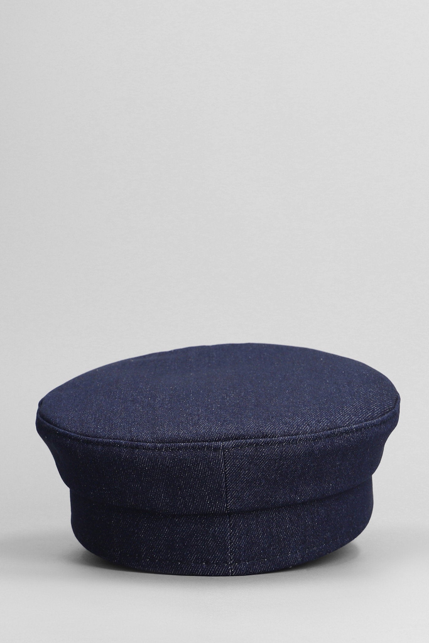 Hats in blue cotton Accessori