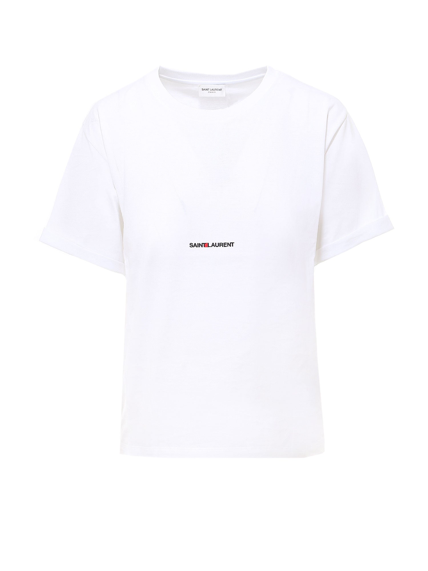 Saint Laurent T-Shirts And Polos White Cotone