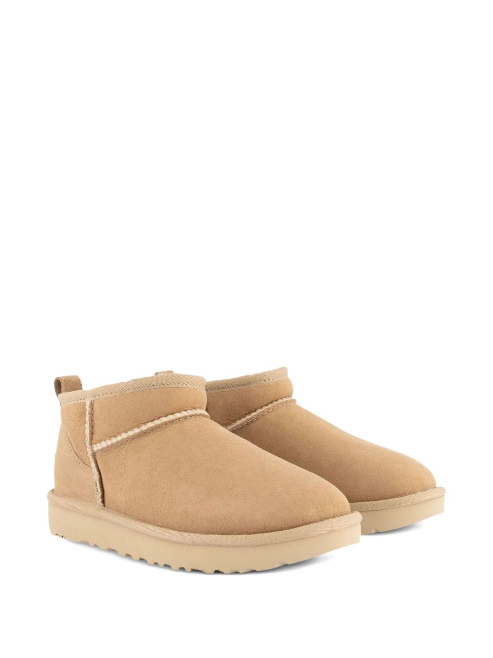 Ugg Boots Beige Suede Upper