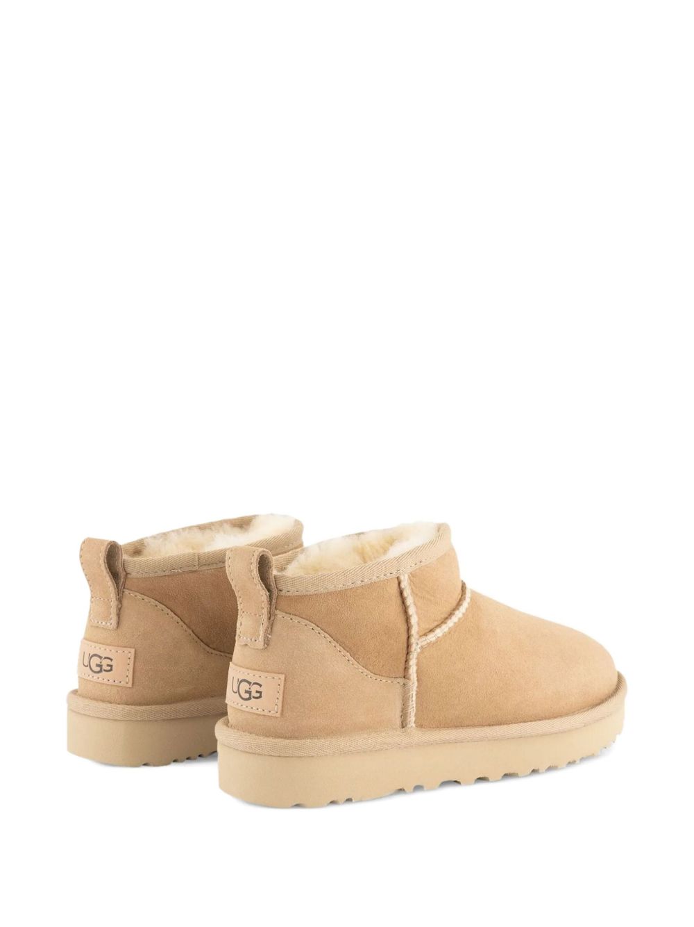 Ugg Boots Beige Suede Upper