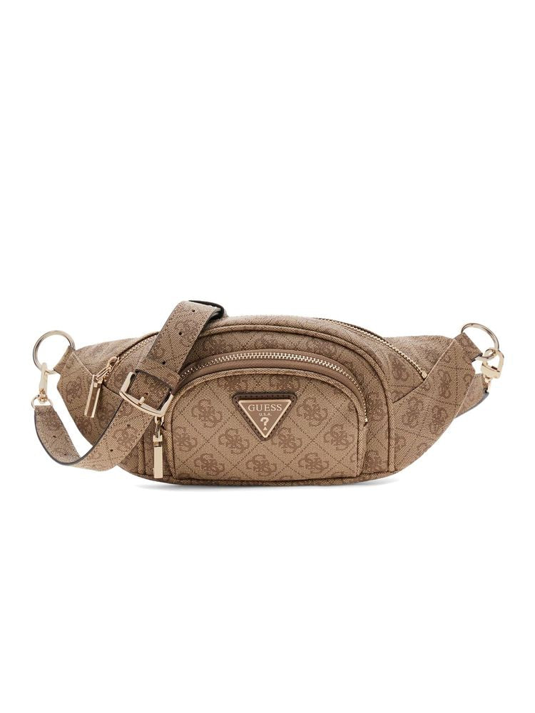 Guess Pouch Latte Logo Polyurethane Bags / Pouches