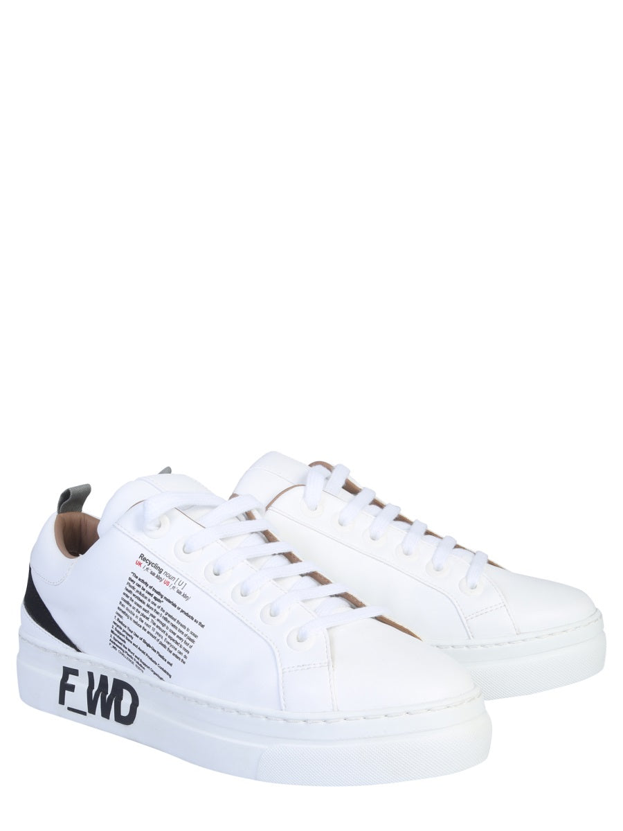 Ecoleather Sneaker White Eco-leather Trainers