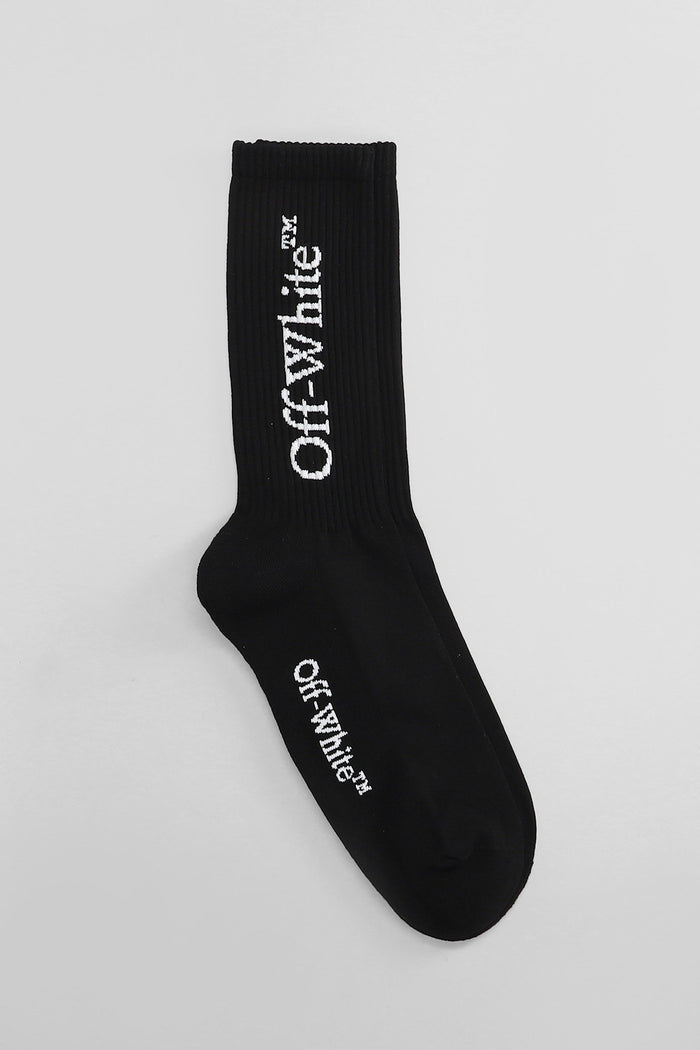 Socks in black cotton Accessori