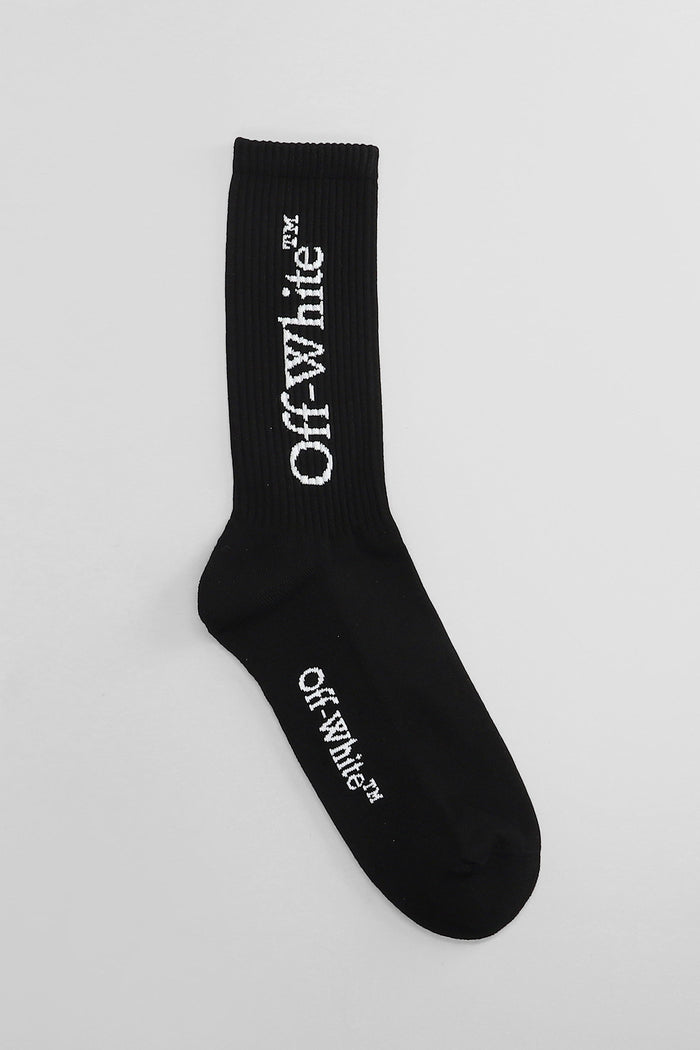 Socks in black cotton Accessori