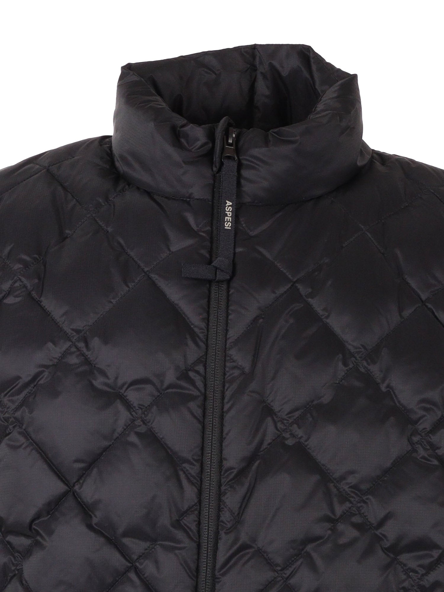 Man Vest Black Polyamide Padded