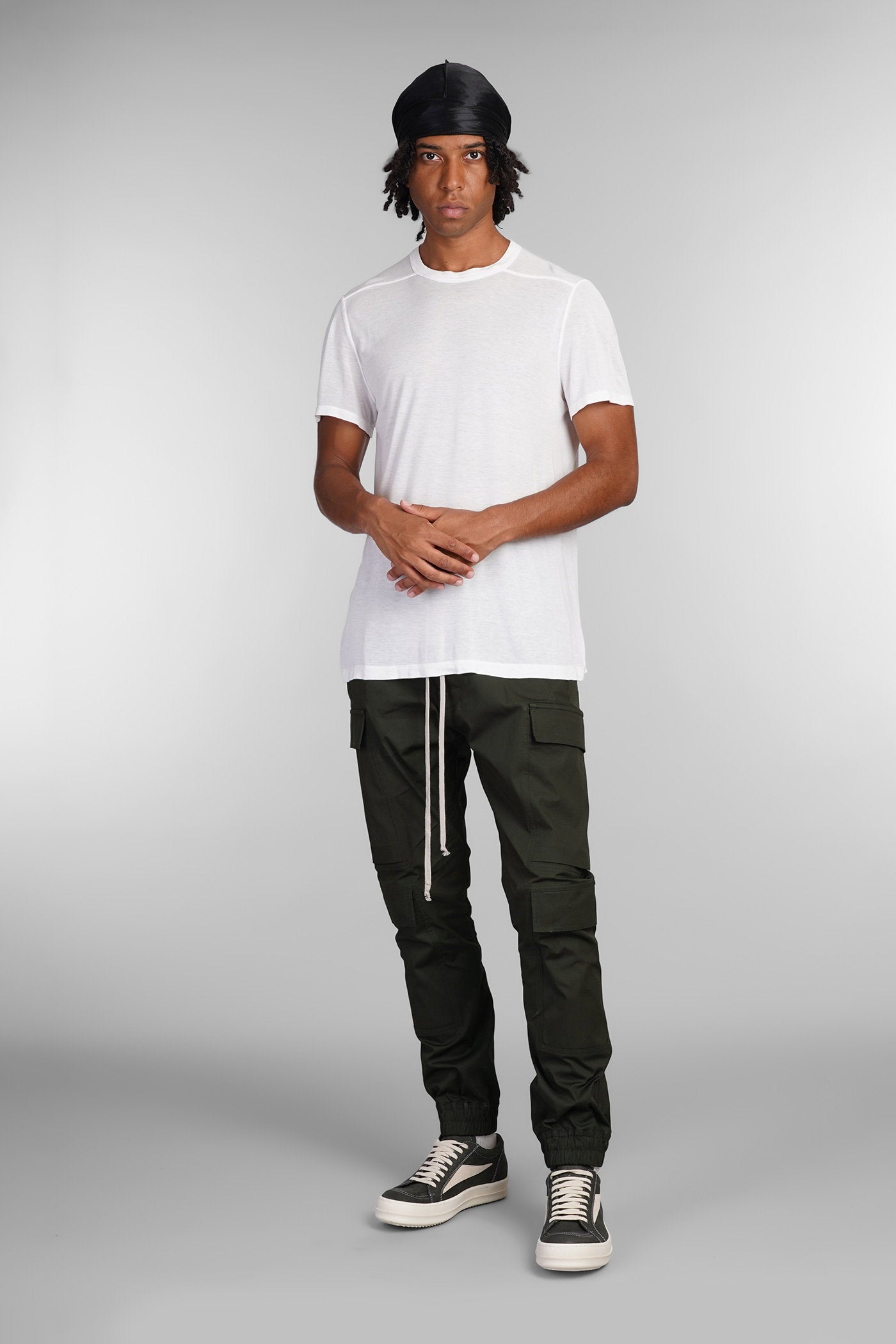 Short level t T-Shirt in white viscose Abbigliamento