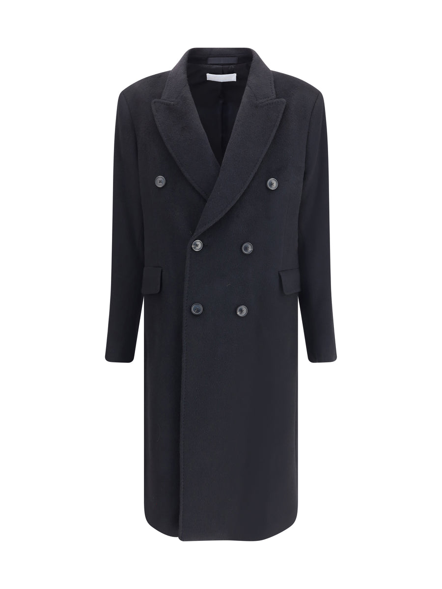 Our Legacy 50% Mohair coat in black