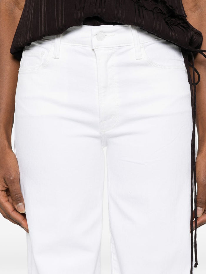Mother Jeans White Co Pl Ea